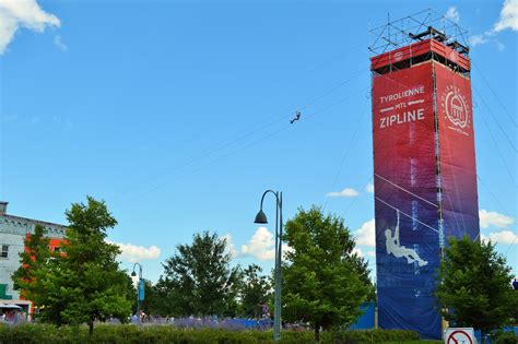 tirolina|Tyrolienne MTL Zipline